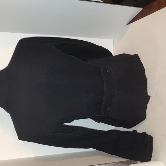 Tripp NYC Military Style Jacket Black Women's Large Buttons Goth Punk Rave Y2k - Picture 2 of 12